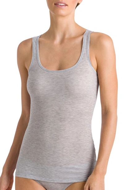 Hanro Ultralight Tank Top In Light Melange