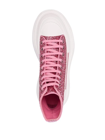 Shop Alexander Mcqueen Sneakers Pink