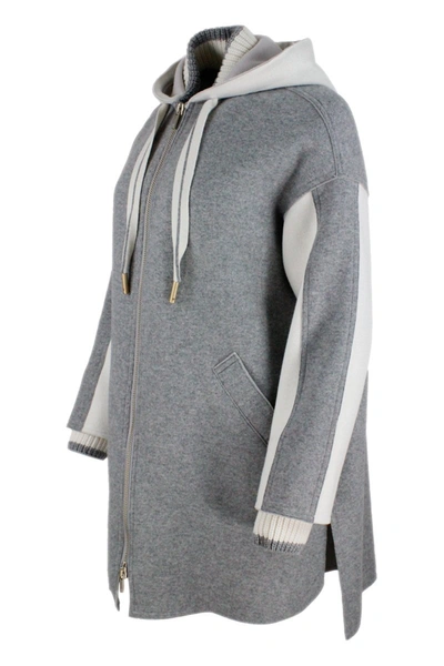Shop Lorena Antoniazzi Coats Grey