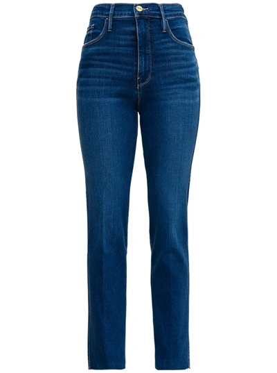 Shop Frame Le Sylvie Blue Denim Jeans