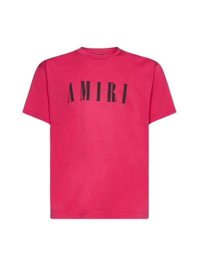 Shop Amiri T-shirt In Peacock
