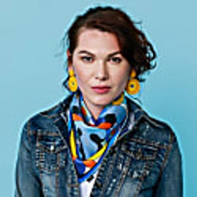 Jessie Zhao New York Silk Scarf Of Ocean Imagination In Ocean