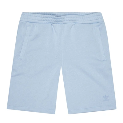 Shop Adidas Originals Trefoil Shorts In Blue