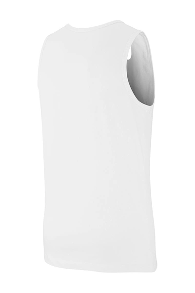 Shop Nike Icon Futura Tank In White/black