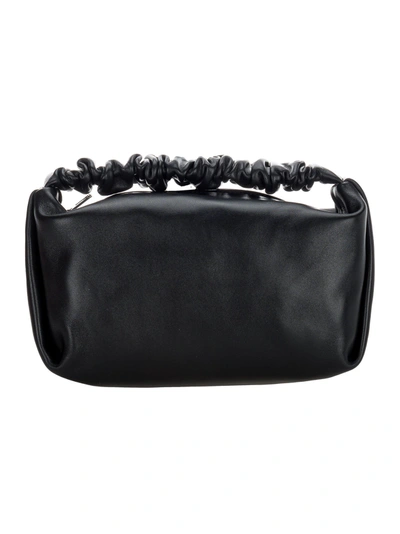 Shop Alexander Wang Scrunchie Tote Bag In Black