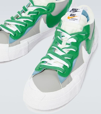 Shop Nike Sacai X  Blazer Low 'classic Green' Sneakers
