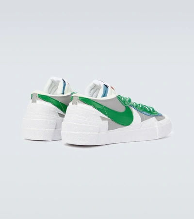 Shop Nike Sacai X  Blazer Low 'classic Green' Sneakers