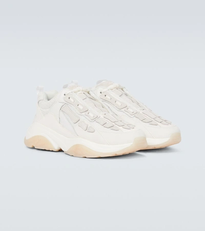 Shop Amiri Skeleton Low-top Sneakers In White