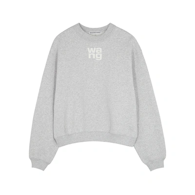 Alexander Wang T T By Alexander Wang Sweatshirt In Grey
