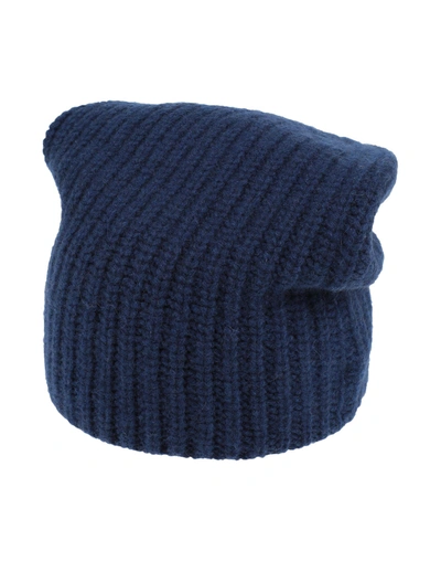 Shop Aragona Hats In Blue
