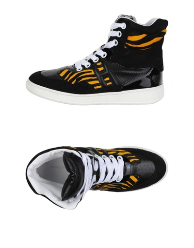 Shop Katie Grand Loves Hogan Woman Sneakers Black Size 8 Calfskin