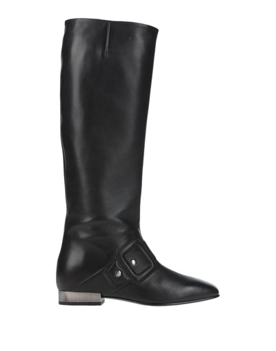 Shop Roger Vivier Woman Boot Black Size 4 Soft Leather