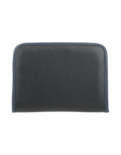Shop Emporio Armani Man Handbag Black Size - Soft Leather
