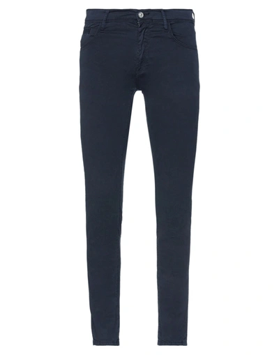 Shop Antony Morato Man Pants Blue Size 28 Cotton, Elastane