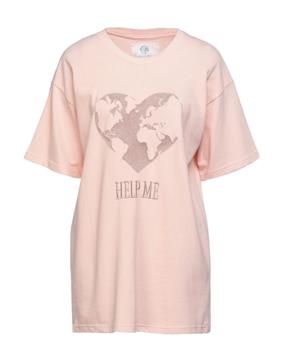 Shop Alberta Ferretti Woman Sweatshirt Light Pink Size Xxs Cotton