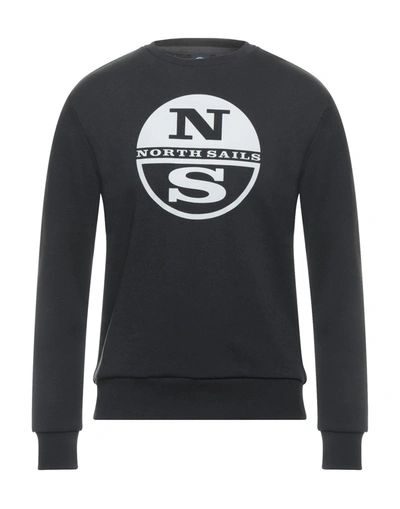 Shop North Sails Sweatshirts In Black