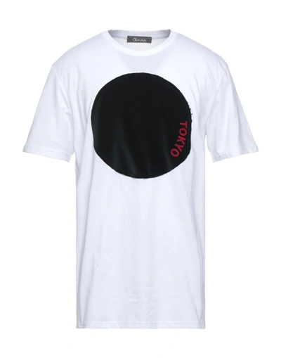 Shop Obvious Basic T-shirts In White