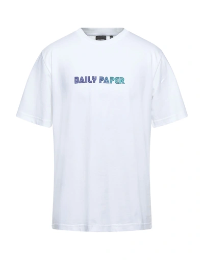 Shop Daily Paper T-shirts In White