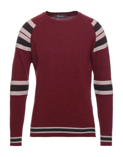 Shop Obvious Basic Sweaters In Brick Red
