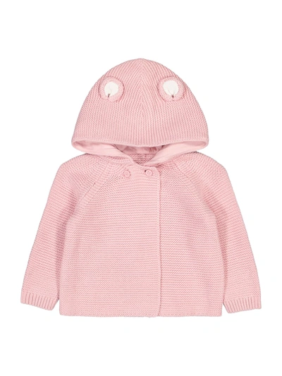 Shop Stella Mccartney Cardigan For Girls In Rosa