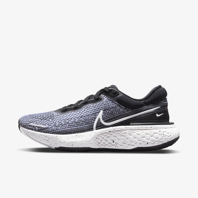 Shop Nike Zoomx Invincible Run Flyknit Women's Road Running Shoes In White,black,white