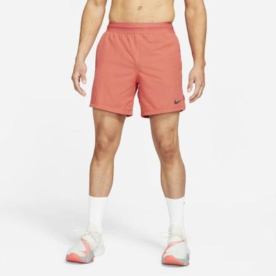 Shop Nike Men's  Pro Shorts In Red
