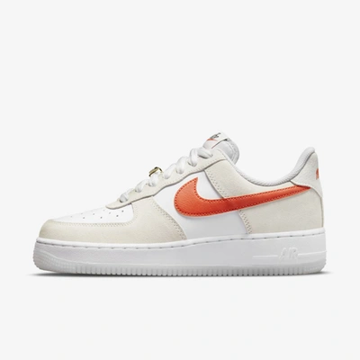 Shop Nike Air Force 1 '07 Se Women's Shoe In White,summit White,sail,orange