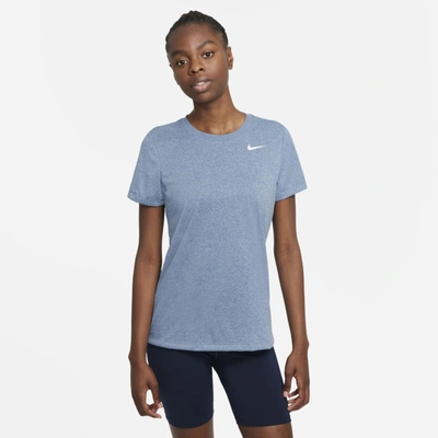 Shop Nike Women's Legend Training T-shirt In Blue
