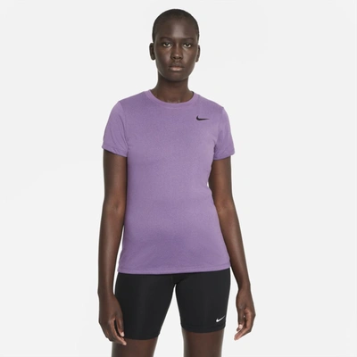 Shop Nike Dri-fit Legend Women's Training T-shirt In Amethyst Smoke
