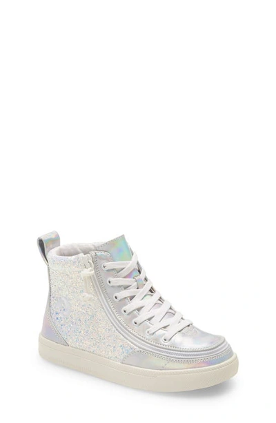 Shop Billy Footwear Classic Hi-rise Sneaker In Unicorn Metallic Glitter