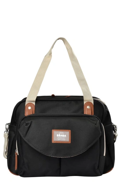 Shop Béaba Geneva Diaper Bag In Black