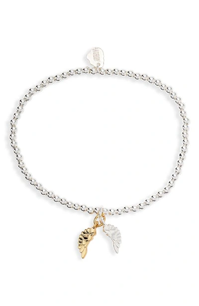 Shop Estella Bartlett Sienna Wings Bracelet In Gold