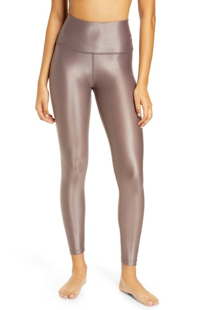 Shop Beyond Yoga High Waisted Midi Legging In Cocoa Brown