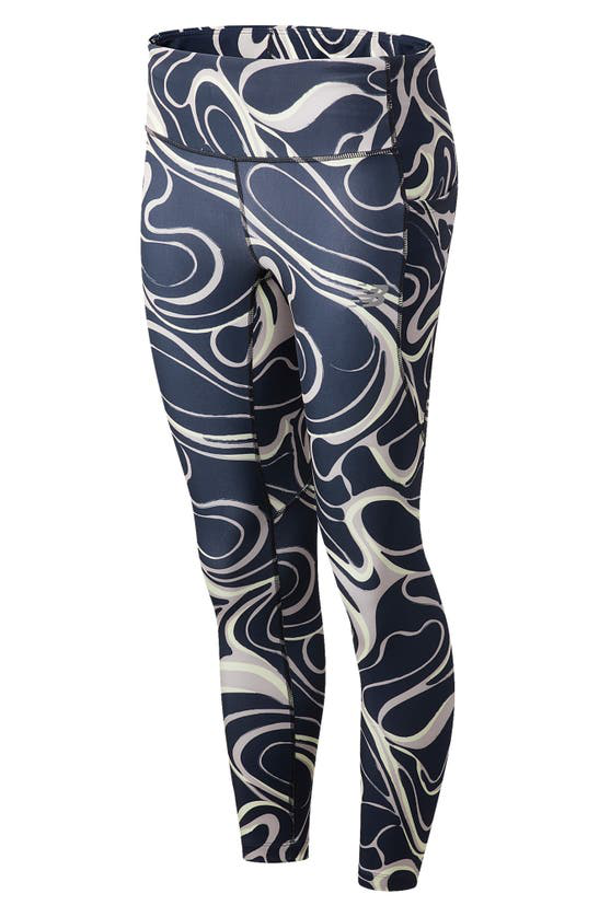 new balance printed impact tights