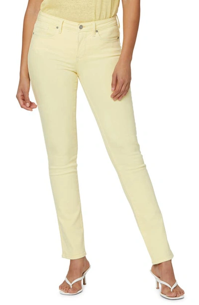 Shop Nydj Sheri Slim Jeans In Yellow Daisy