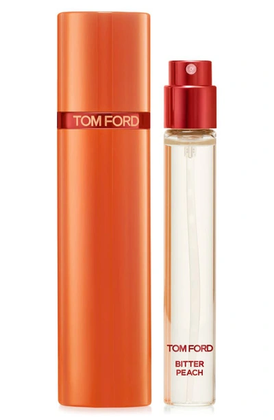 Shop Tom Ford Private Blend Bitter Peach Eau De Pafum Travel Spray, 0.30 oz