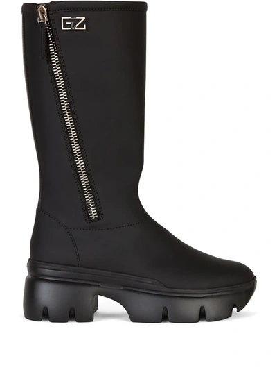 Giuseppe Zanotti Rexana Zip-up Boots In Schwarz