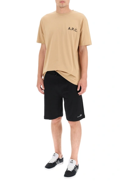 Apc Item Drawstring-waist Shorts In Black