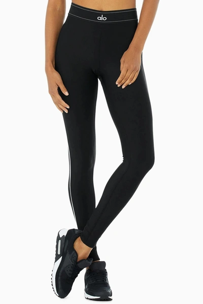 Alo Yoga Airlift High Waisted Suit Up Legging In Black