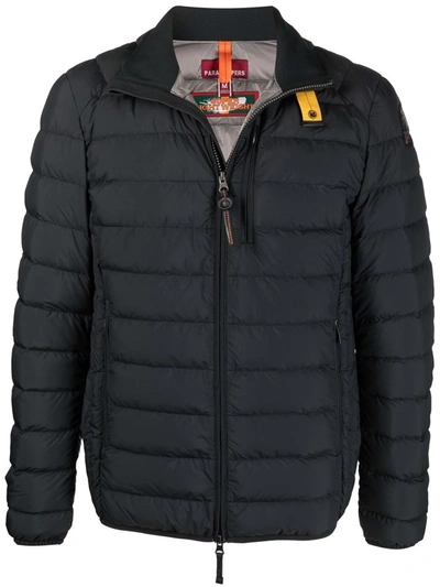 Shop Parajumpers Padded Zip-up Down Jacket In Schwarz