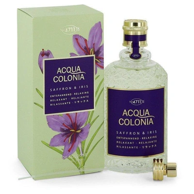 Shop Mäurer & Wirtz 4711 4711 Acqua Colonia Saffron & Iris By 4711 Eau De Cologne Spray 5.7 oz