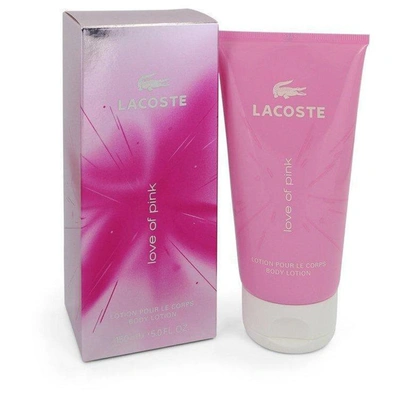 Shop Lacoste Love Of Pink By  Body Lotion 5 oz