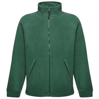 Shop Regatta Sigma Symmetry Heavyweight Anti-pill Fleece Jacket (380 Gsm) (bottle Green)