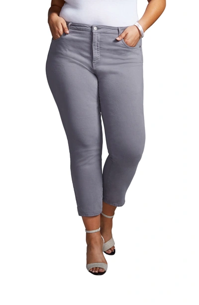 Shop Curves 360 By Nydj Slim Ankle Jeans In Mineral