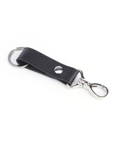 Shop Royce New York Contemporary Valet Key Chain In Black