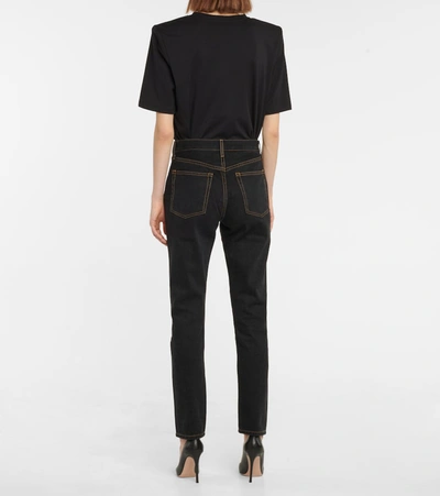 Shop Wardrobe.nyc Slim-fit Jeans In Black