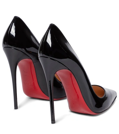 Christian Louboutin Women So Kate 120 Patent Leather Pumps In Black