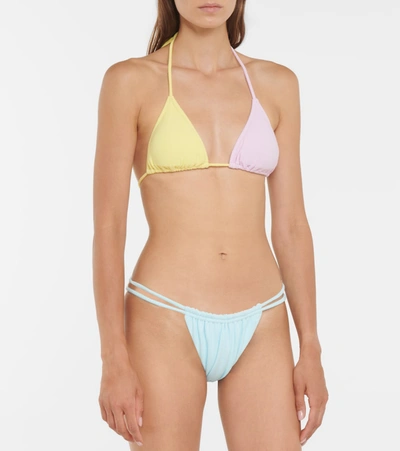 Reina Olga Maia Bikini Bottoms In Blue