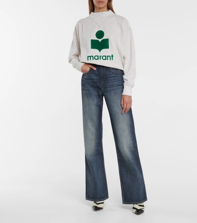 Isabel Marant Étoile Belvira High-rise Bootcut Jeans In Blue