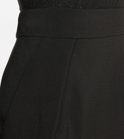 Shop Alexandre Vauthier High-waisted Miniskirt In Black
